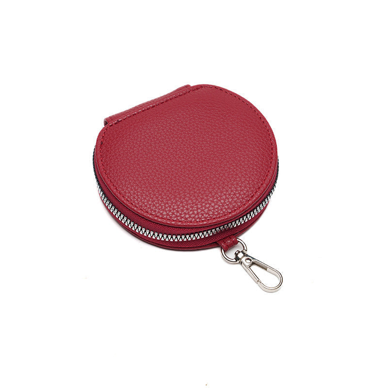 Crossbody bag in apricot colour