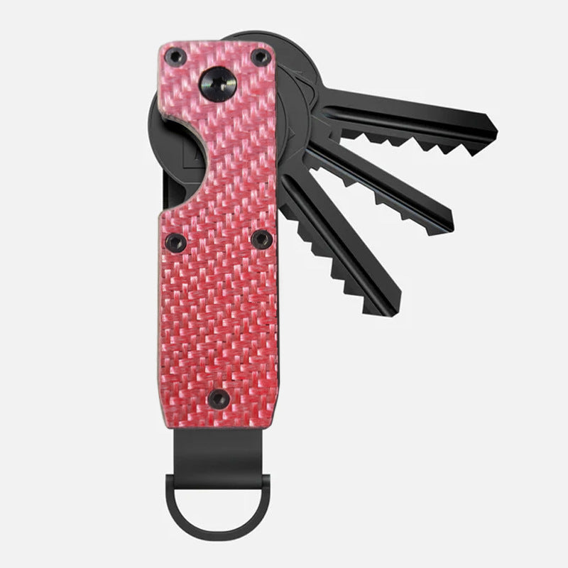 Aluminium key holder with multiple colour options