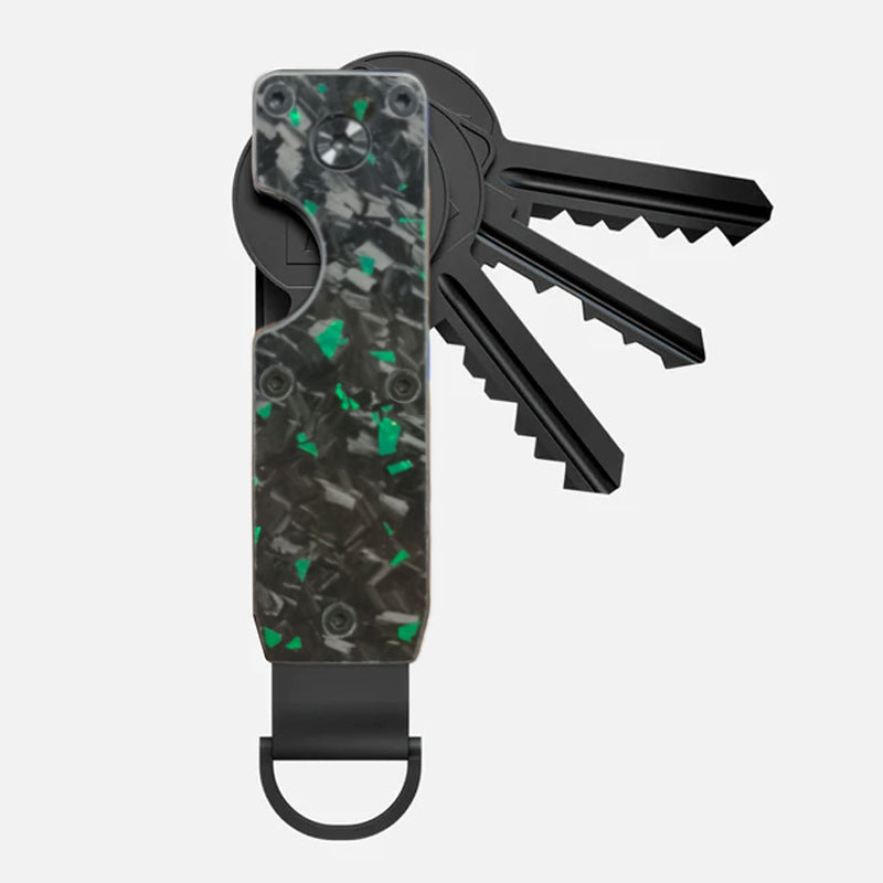 Aluminium key holder with multiple colour options