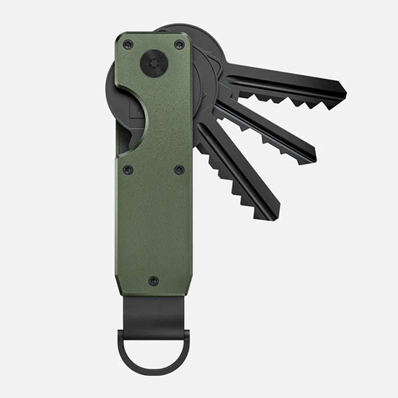Aluminium key holder with multiple colour options