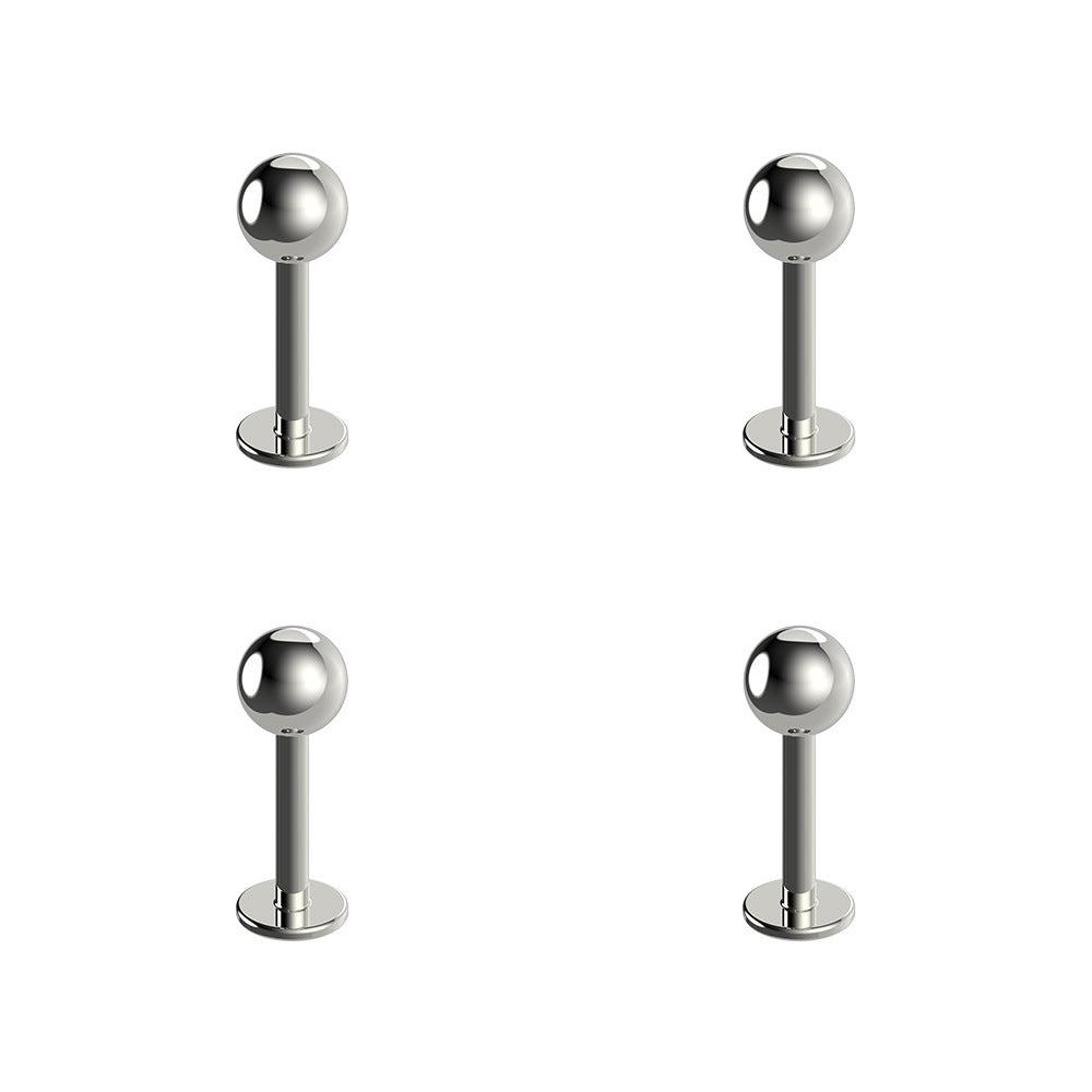 Premium titanium lip piercing stud design 1