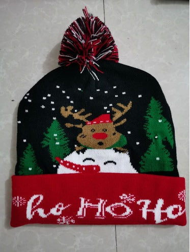 brightly coloured winter beanie
