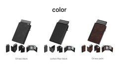 trifold wallet with cards
