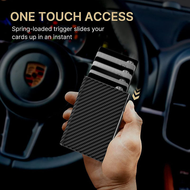 durable wallet in hand