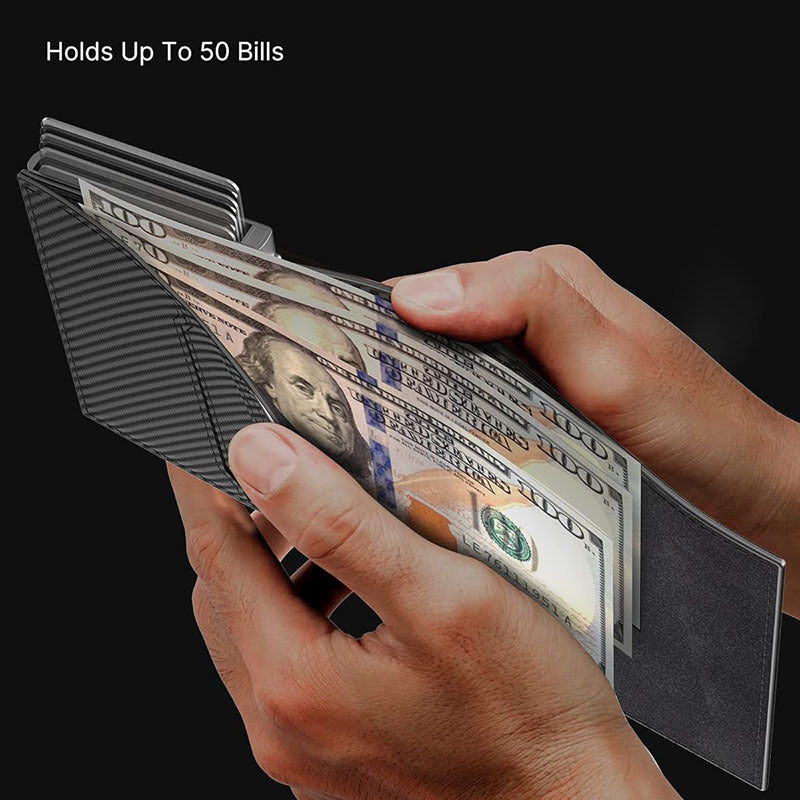 everyday carry wallet on display