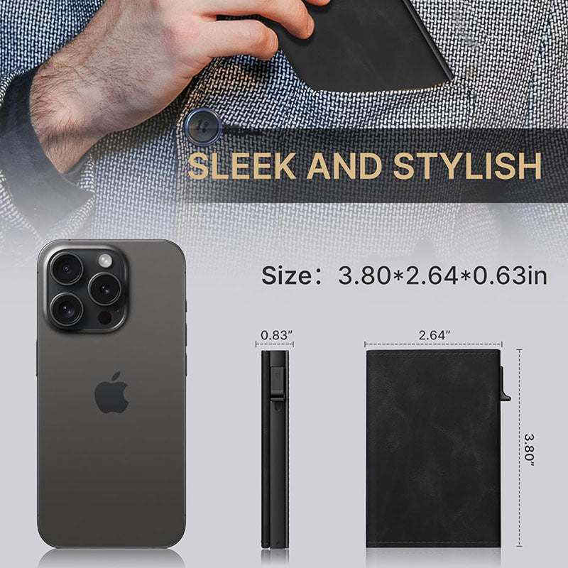 durable wallet in hand