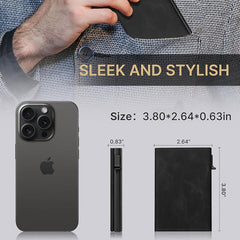 durable wallet in hand