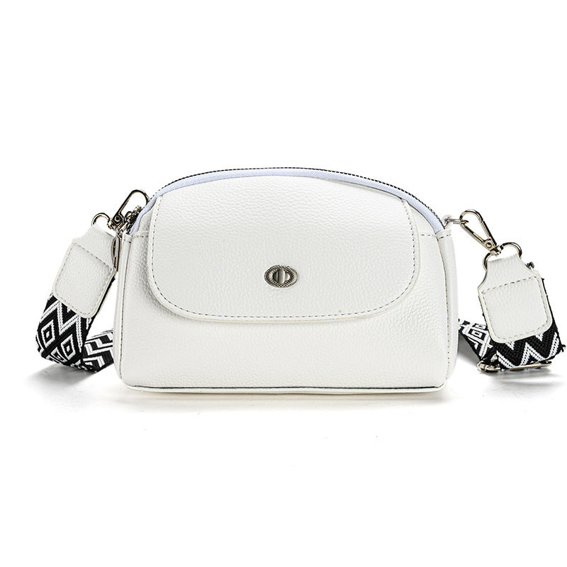 Women's shoulder bag in yellow
