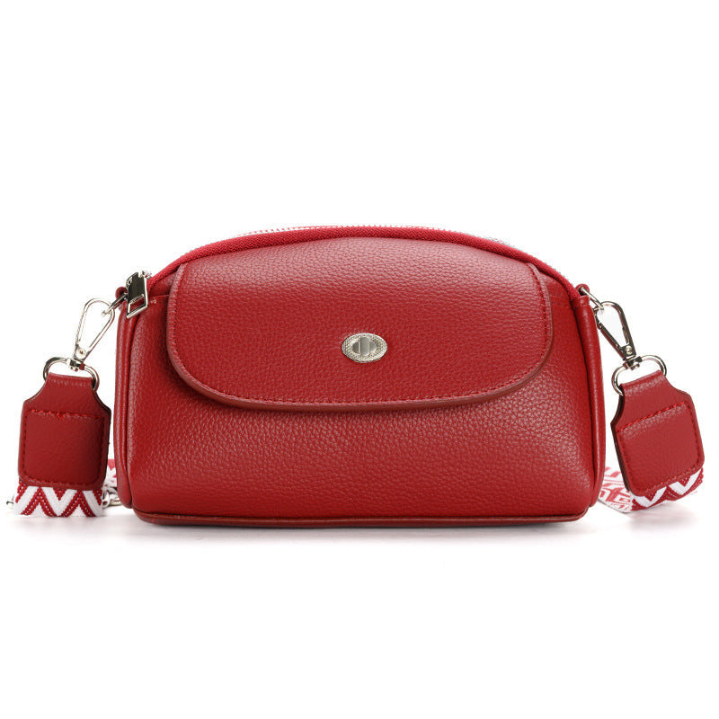 Close-up of PU material handbag