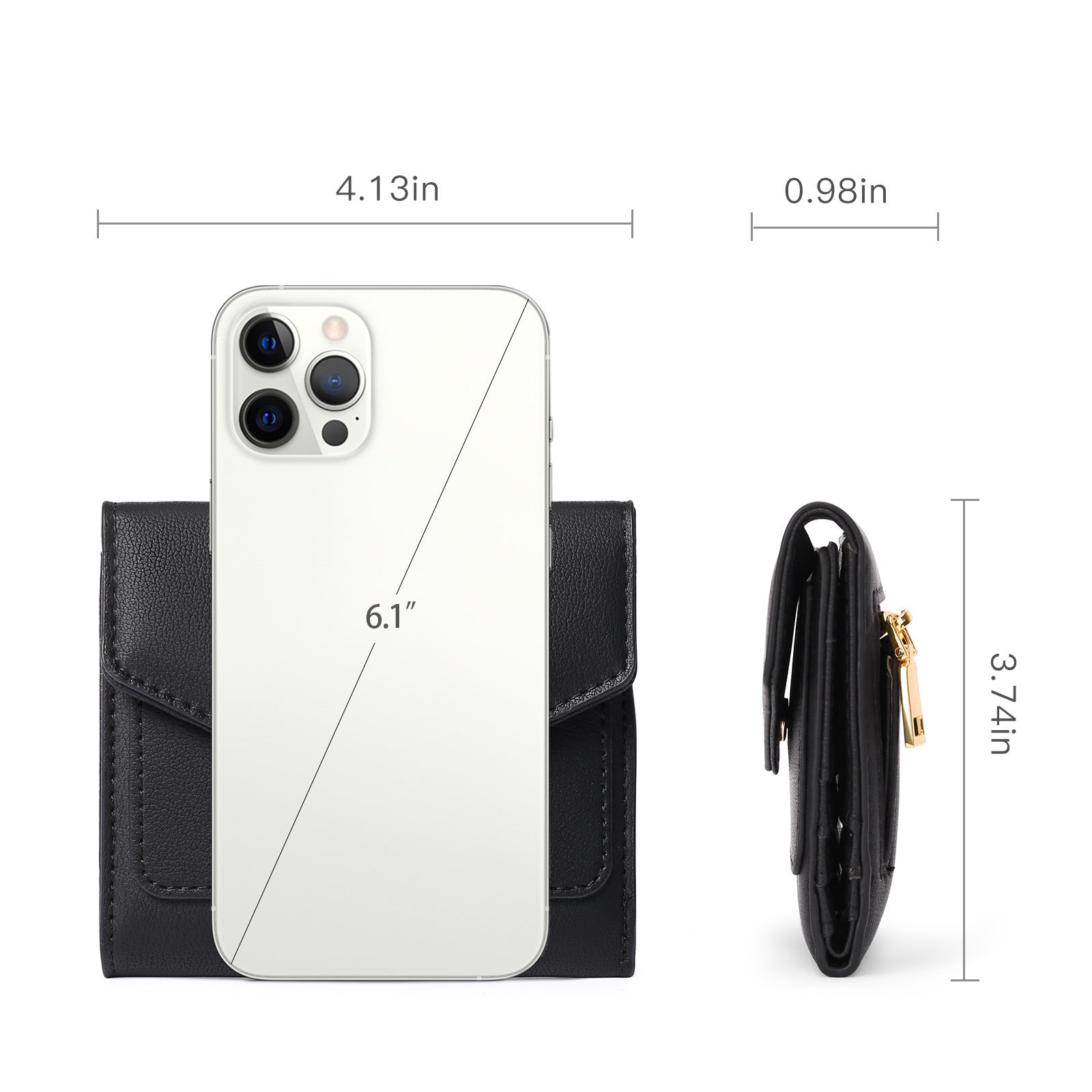 RFID Blocking Women's Wallet Open View