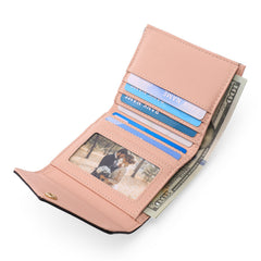 Women's RFID Blocking Wallet in Light Blue