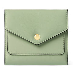 Trendy Multi-Card Wallet in Blue-Gray