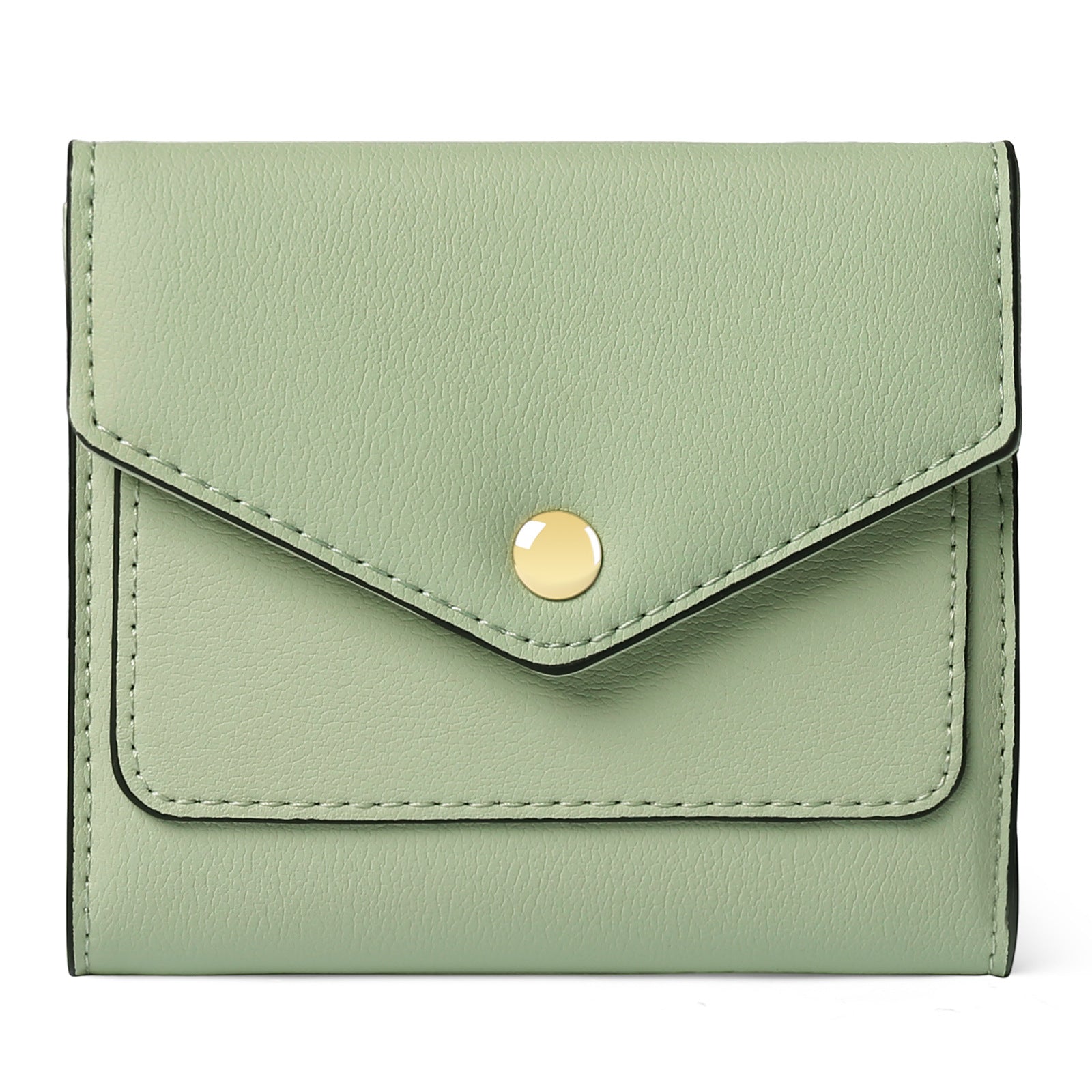Trendy Multi-Card Wallet in Blue-Gray
