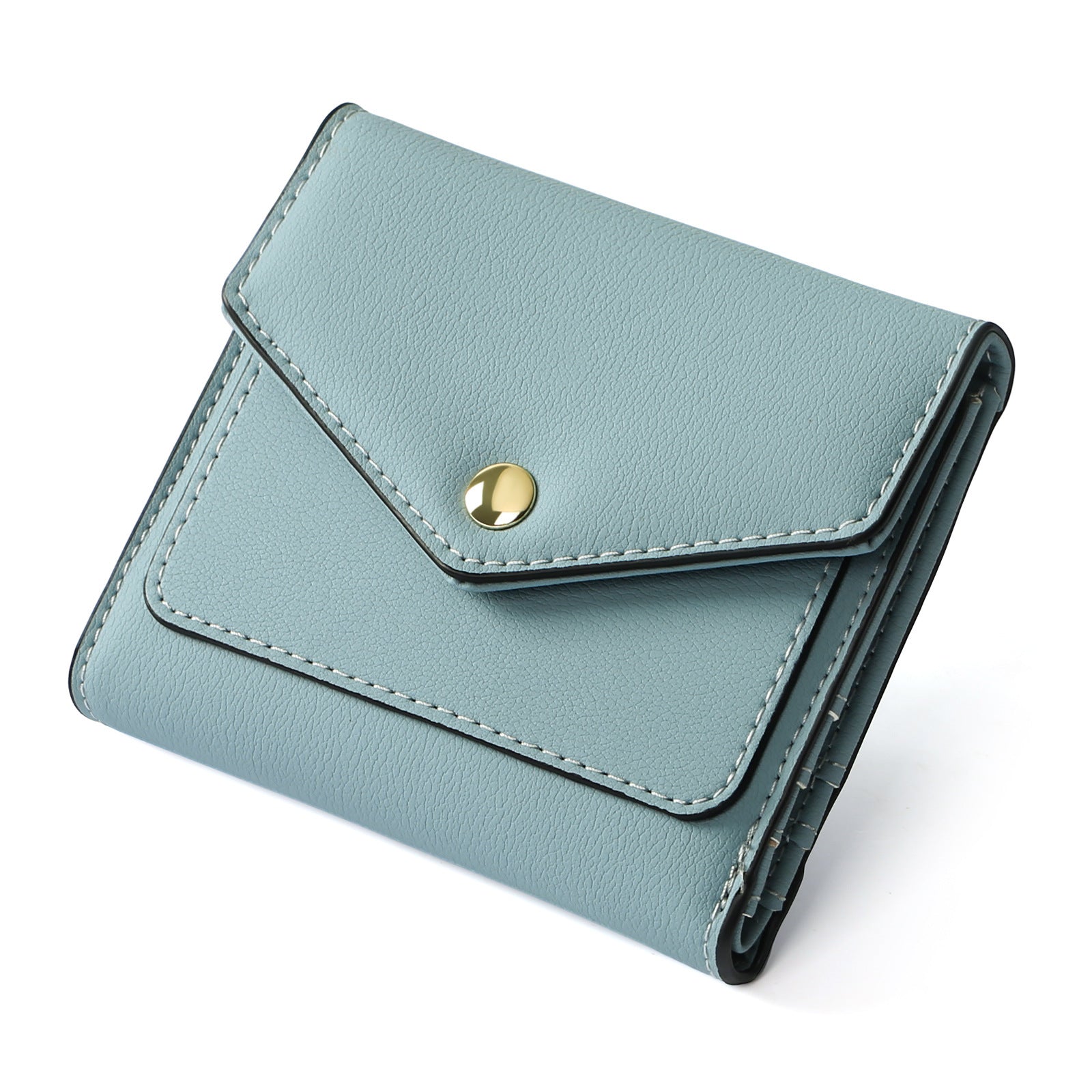 Chic Short Wallet in Dark Blue