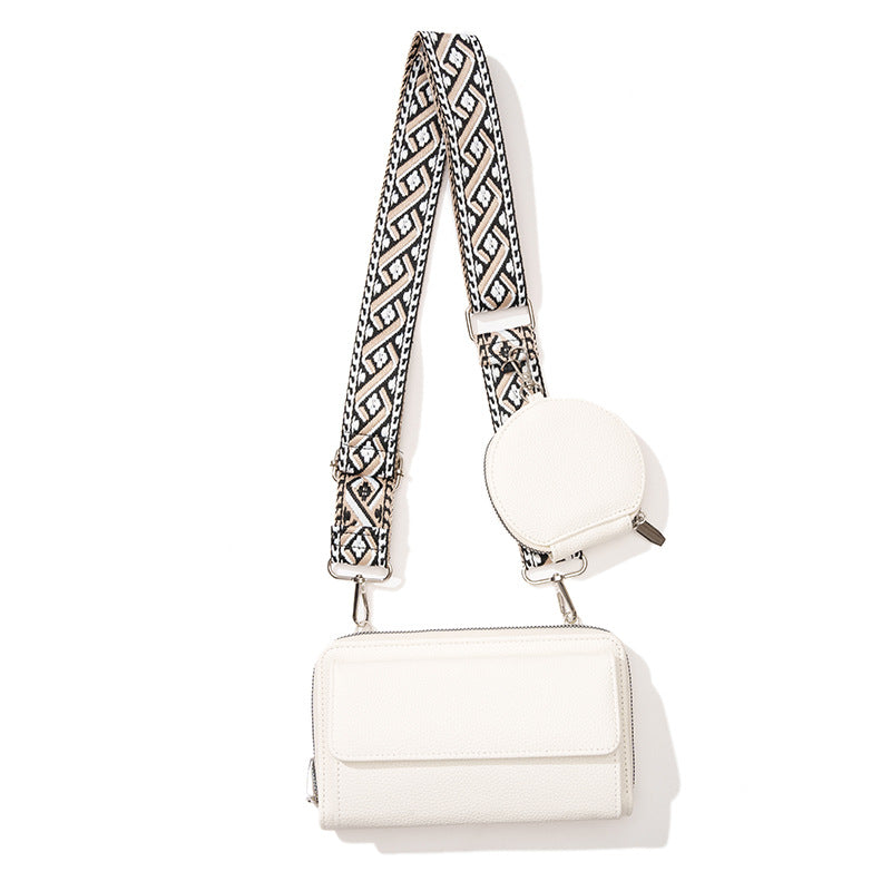 Side view of trendy sling bag