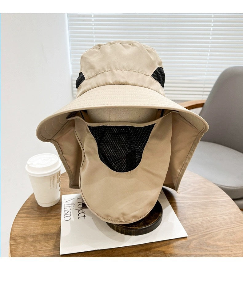 Ultimate summer fishing hat with wide brim