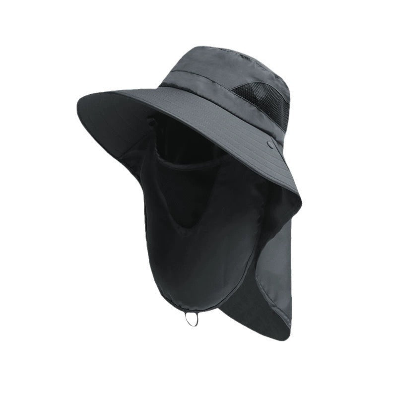 Navy waterproof fishing hat for outdoor adventures