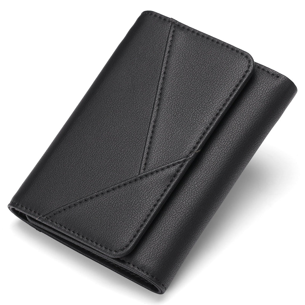 Mint green RFID-blocking wallet for women