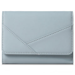 Brown women's wallet made from PU material