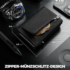 Open Tri-Fold Style of the Wallet