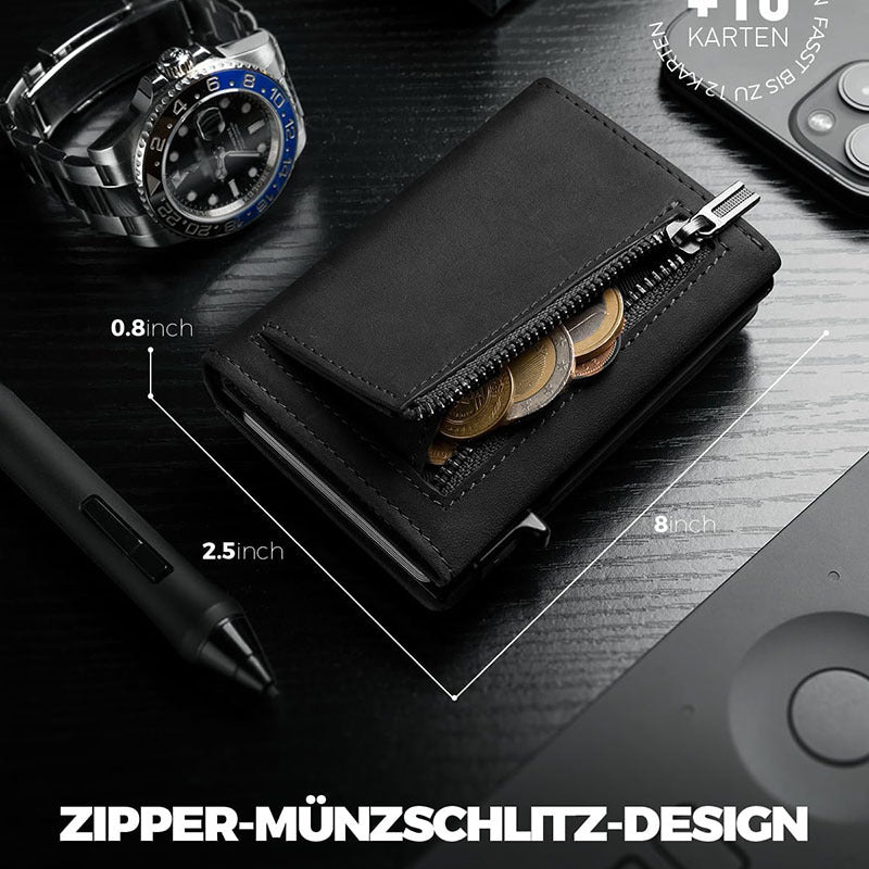 Open Tri-Fold Style of the Wallet