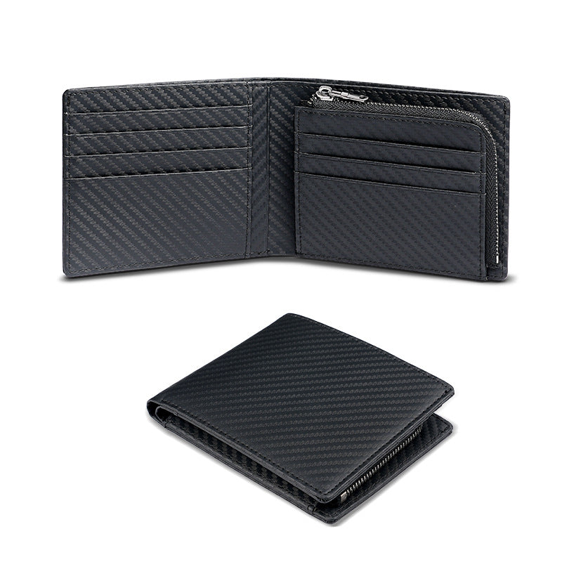 RFID blocking technology in men's wallet