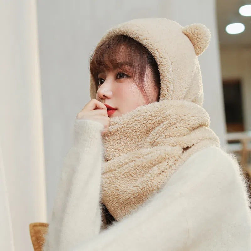 Polyester bear hat perfect for outdoor activities