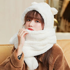 Polyester bear hat perfect for outdoor activities