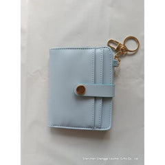 Stylish women's PU wallet in khaki