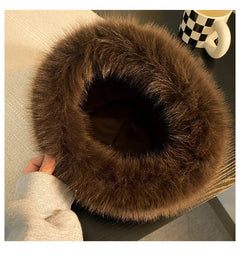 women's versatile winter hat in leopard print - image 3