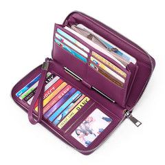 sleek design RFID wallet for women
