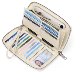 close-up of RFID protection wallet