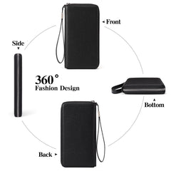 multicoloured RFID wallet for women