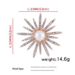 versatile brooch options in different colours