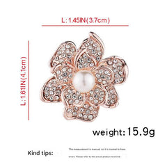 brooch styled with a scarf for everyday elegance