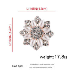versatile brooch options in different colours