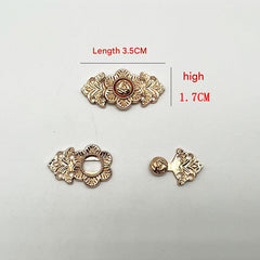 Functional clasps for traditional outfits
