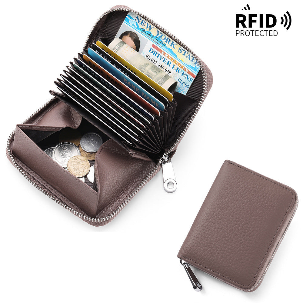 large capacity accordion wallet for efficient organisation