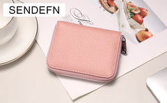 modern design leather wallet in elegant colour
