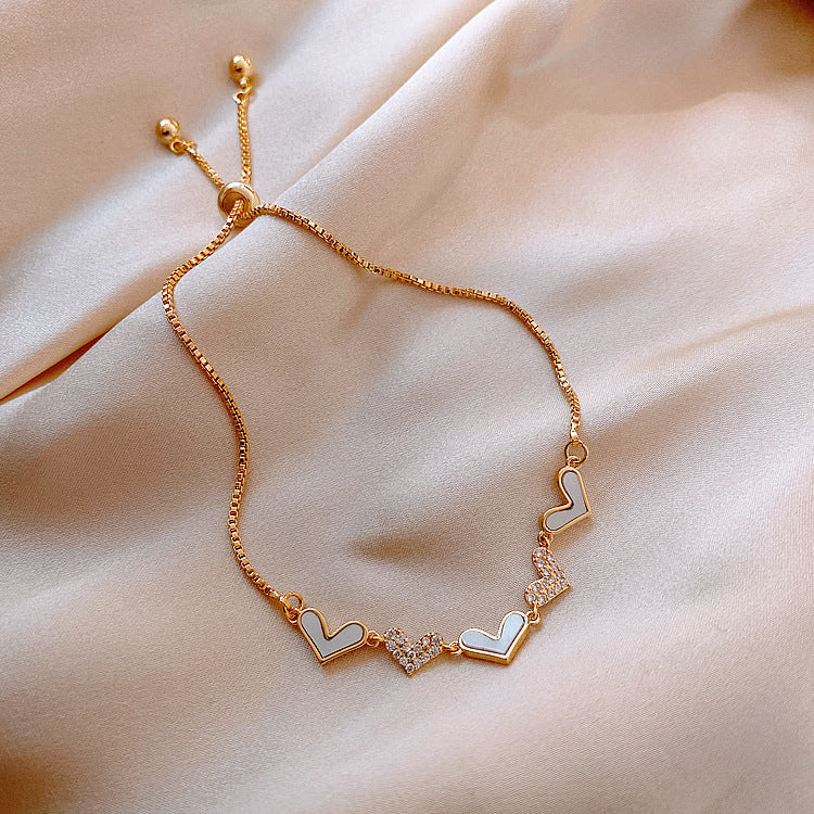 Lifestyle shot of women wearing bracelet