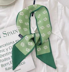 variety of satin headbands displayed