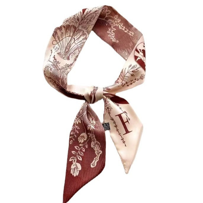 variety of satin headbands displayed