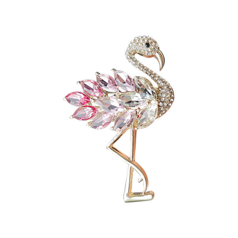 Stylish brooch showcased in a luxury box