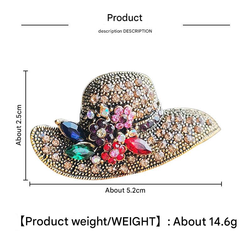 Versatile brooch design suitable for hats