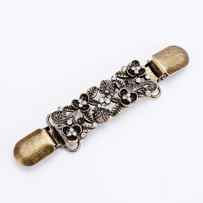 durable alloy scarf clip