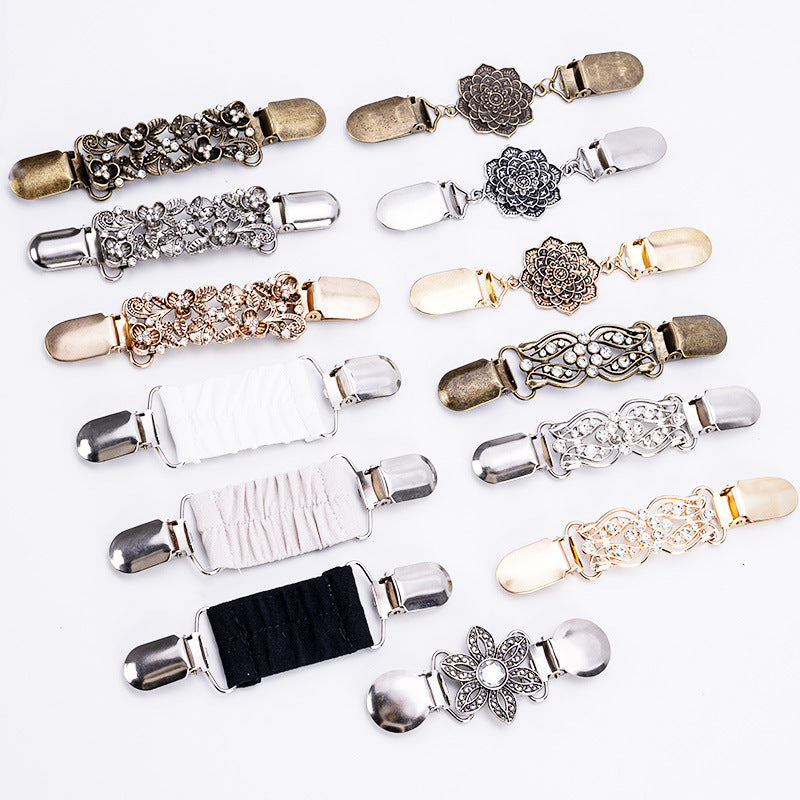 chic rhinestone scarf accessory