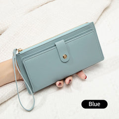 Trendy women's wallet in pink