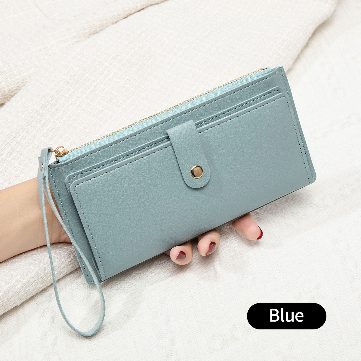 Trendy women's wallet in pink