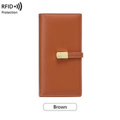 Trendy women's wallet design in various colours
