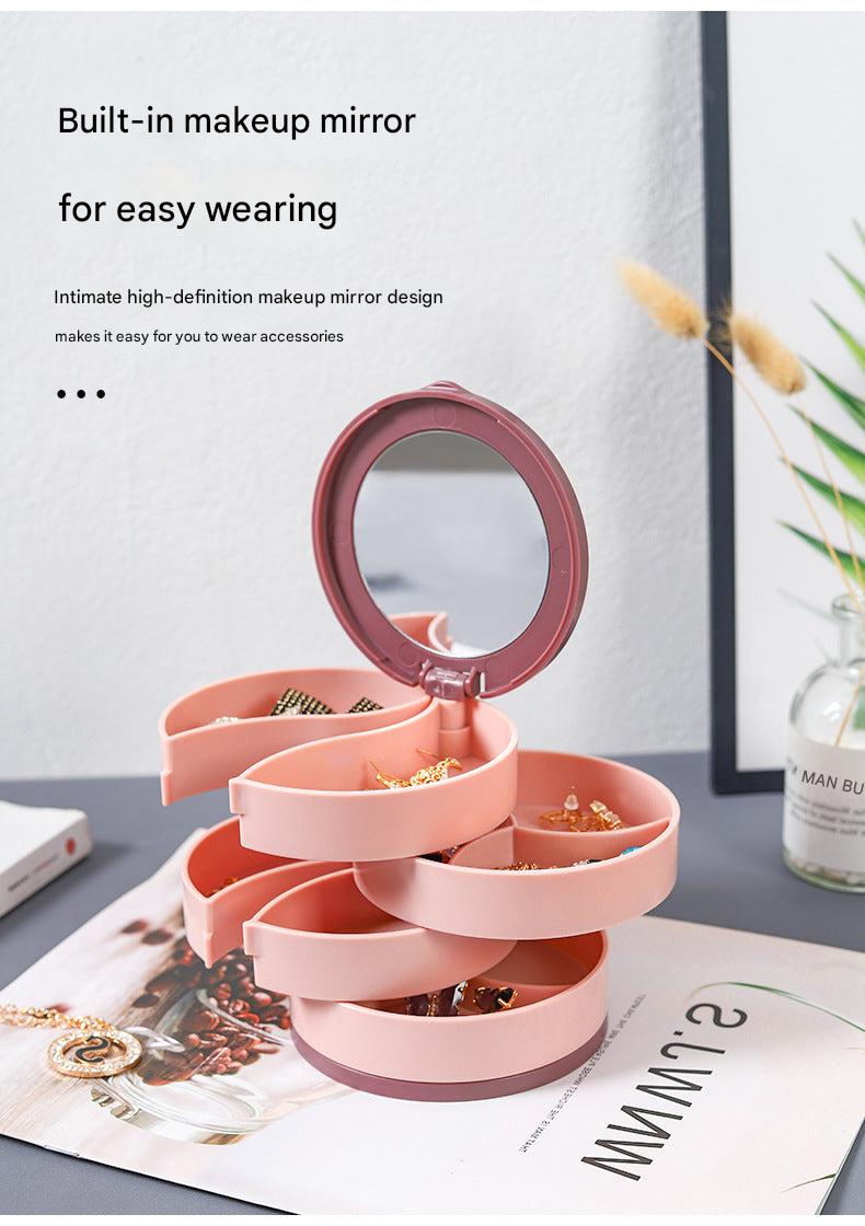 Dust-proof jewellery box design details